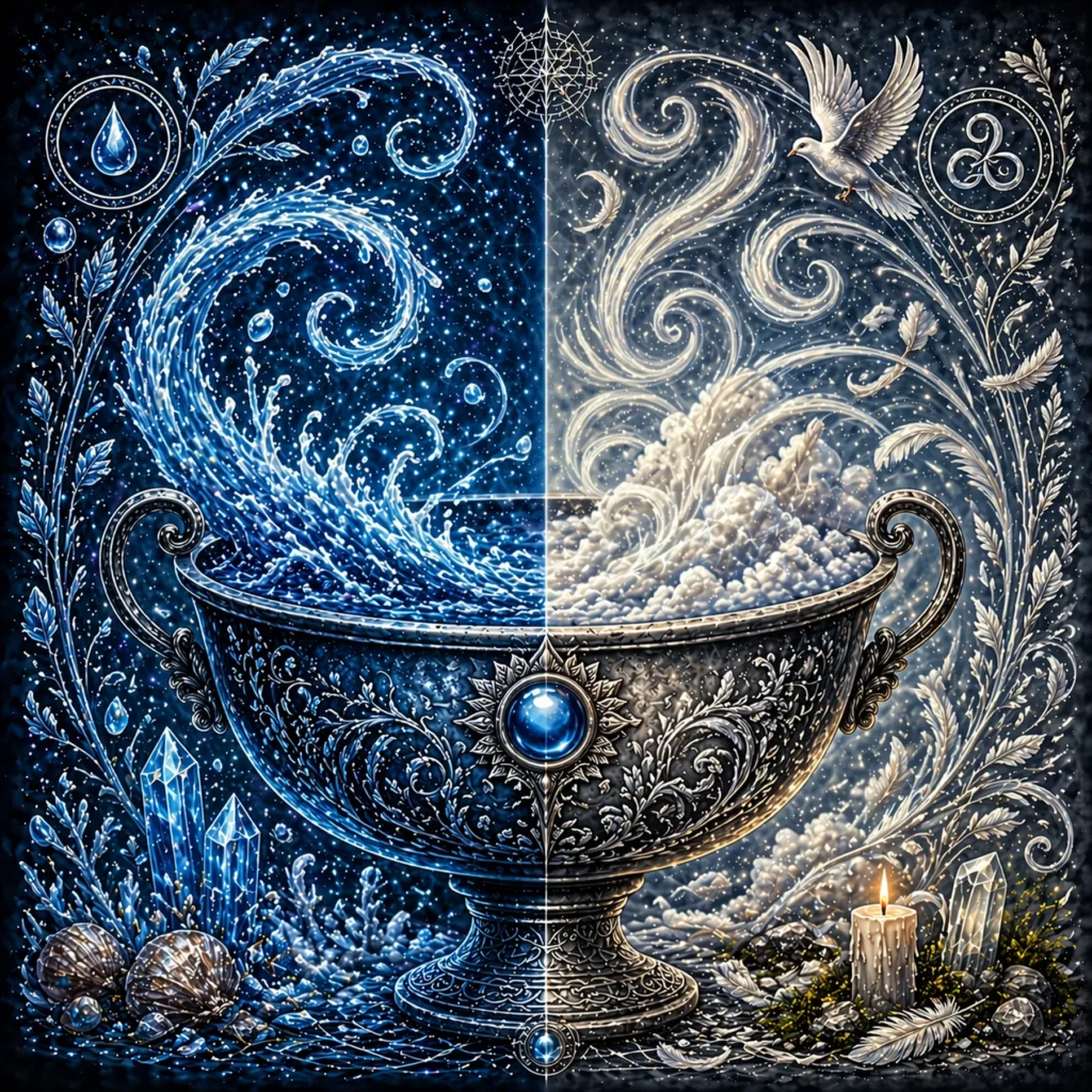 Combinación Luna y Rueda de la Fortuna